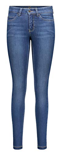 MAC Jeans Damen Dream Skinny Slim Jeans, Blau (Mid Blue D569), W36/L34 von MAC Jeans