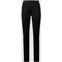MAC Dream Skinny Jeans aus Coloured Denim in Black, Größe 40/32 von MAC