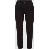 MAC Feminine Fit 5-Pocket-Jeans Modell MELANIE in Black, Größe 46/34 von MAC