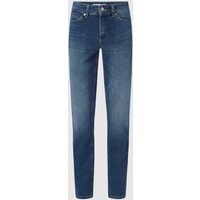 MAC Feminine Fit Jeans mit Stretch-Anteil Modell 'Melanie' in Blau, Größe 46/30 von MAC