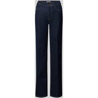 MAC Flared Jeans mit 5-Pocket-Design Modell 'Laura' in Dunkelblau, Größe 40/30 von MAC