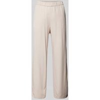 MAC Flared Stoffhose in verkürzter Passform Modell 'CHIARA' in Sand, Größe 36 von MAC