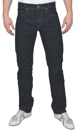 MAC Herren Straight Leg Jeanshose Arne, Blau (Authentik Dark Blue H750), 32W / 36L von MAC Jeans