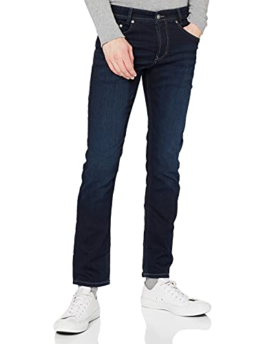 MAC Herren Straight Leg Jeanshose Jog'n Jeans, Blau (Dark Blue Authentik used H743), W33/L32 (Herstellergröße: 33/32) von MAC Jeans