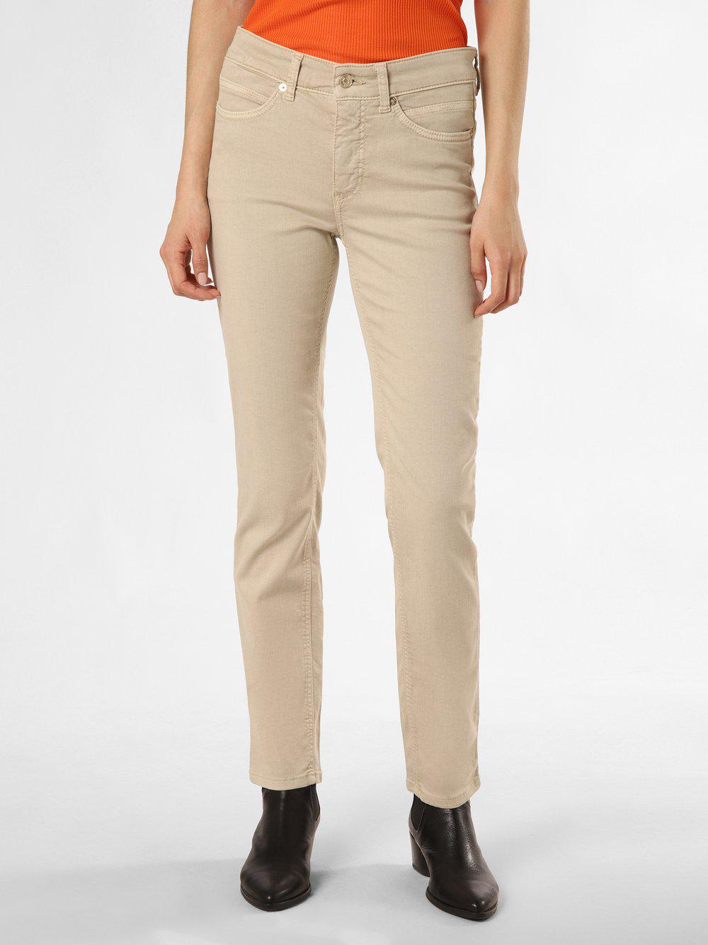 MAC Jeans Damen Baumwolle, beige von MAC