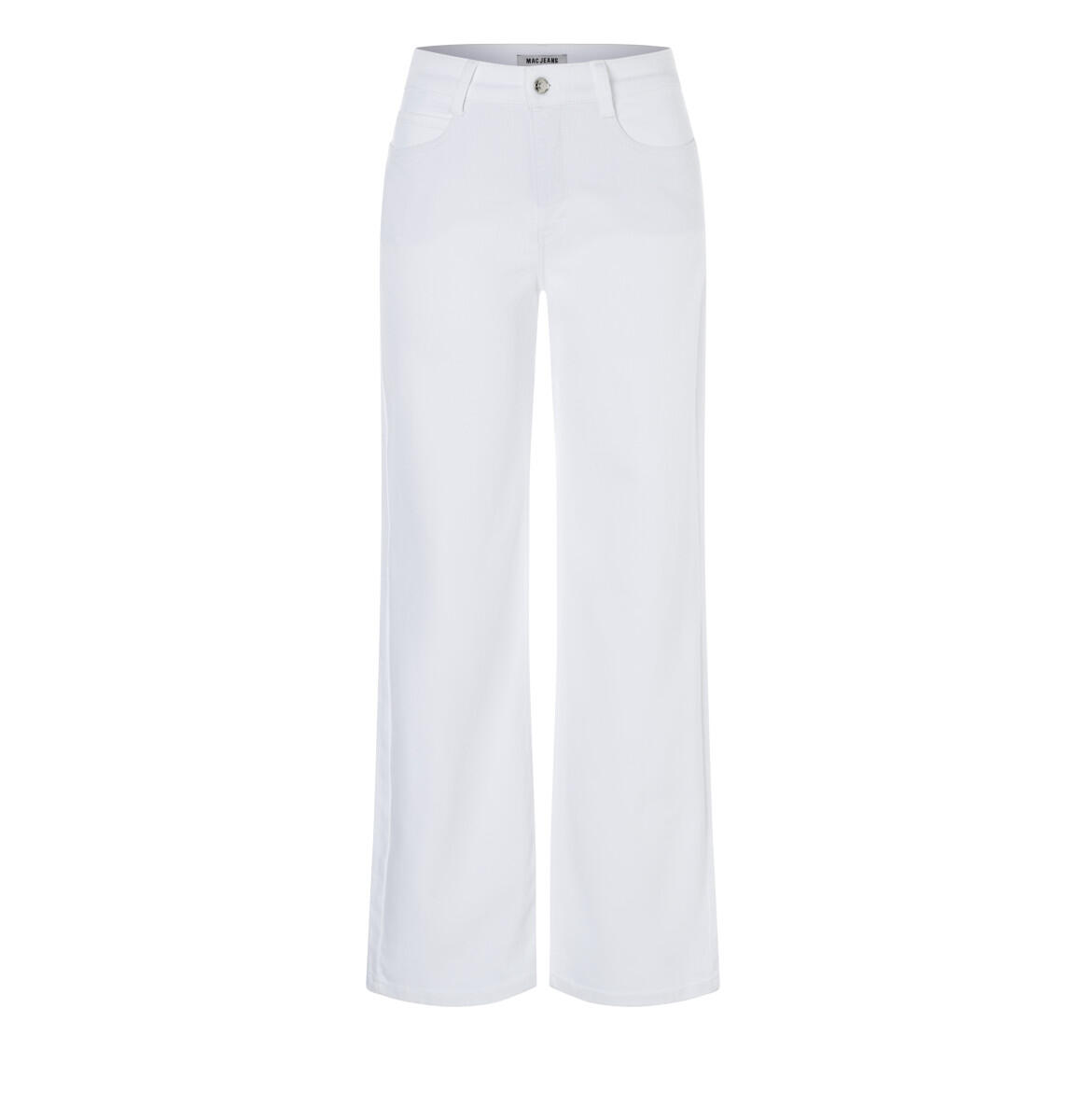 MAC - Jeans - Flow Wide weiß - Gr. - 40/OL von MAC