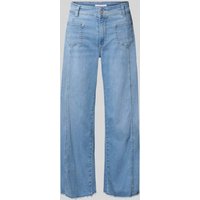 MAC Jeans in verkürzter Passform Modell 'Jamie' in Hellblau, Größe 42 von MAC