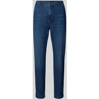 MAC Jeans in verkürzter Passform mit Eingrifftaschen in Dunkelblau, Größe 38 von MAC