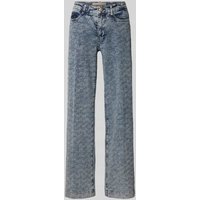 MAC Jeans mit 5-Pocket-Design Modell 'Palazzo' in Hellblau, Größe 38/30 von MAC