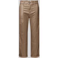 MAC Jeans mit Eingrifftaschen Modell 'IOWA' in Gold, Größe 32 von MAC
