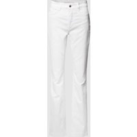 MAC Jeans mit Knopf- und Reißverschluss in Weiss, Größe 34/32 von MAC