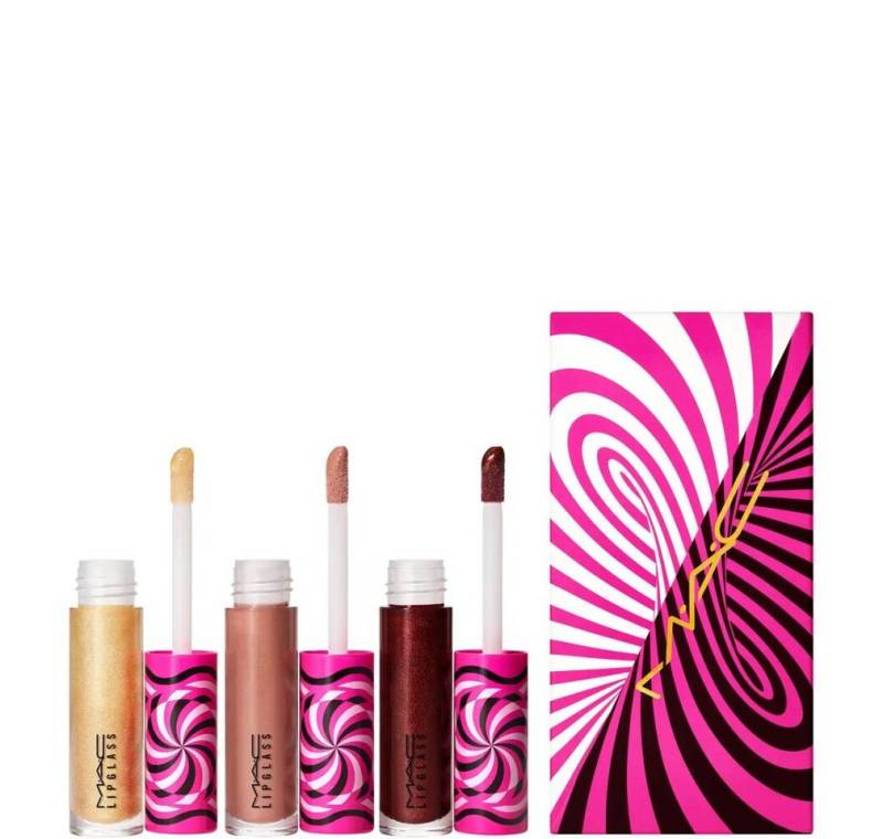 MAC Lipgloss Tiny Tricks Set : Lipglass Lip Gloss Optical Delusion von MAC