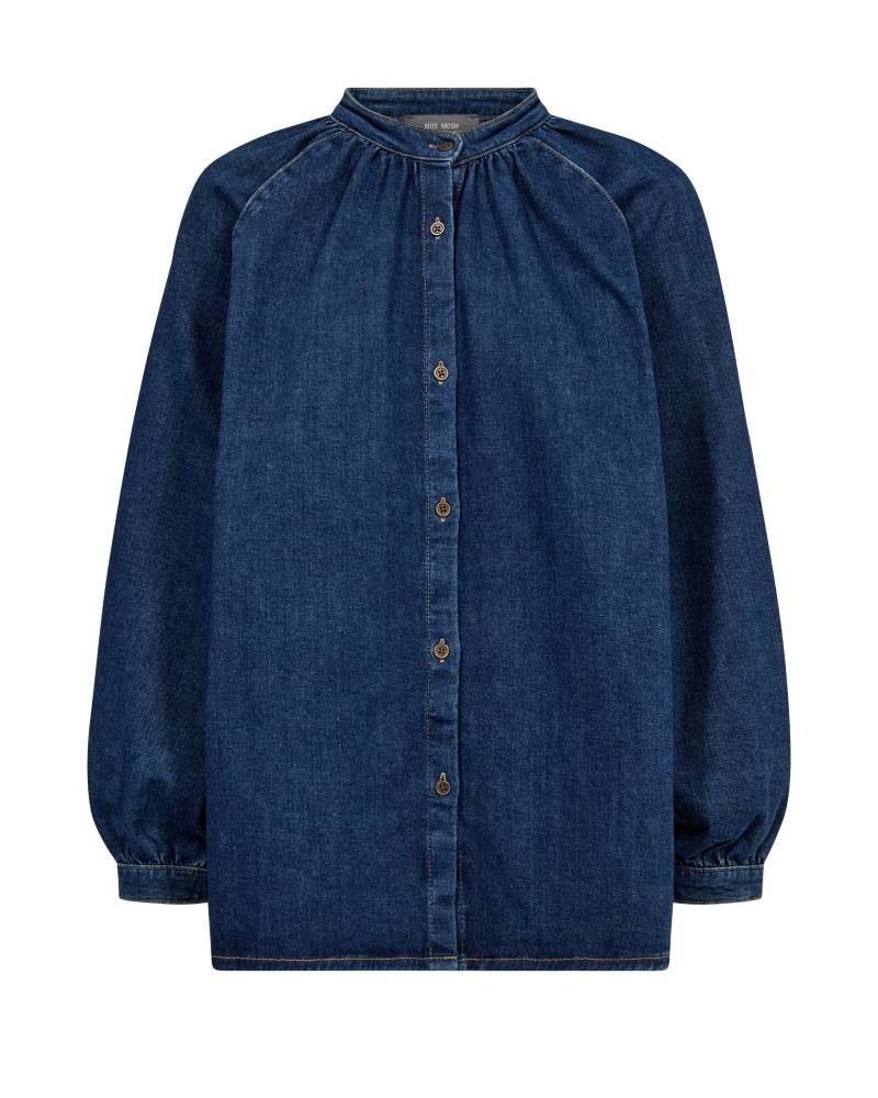 MOS MOSH - MMBello Denim Shirt dark blue - Gr. - S von MOS MOSH