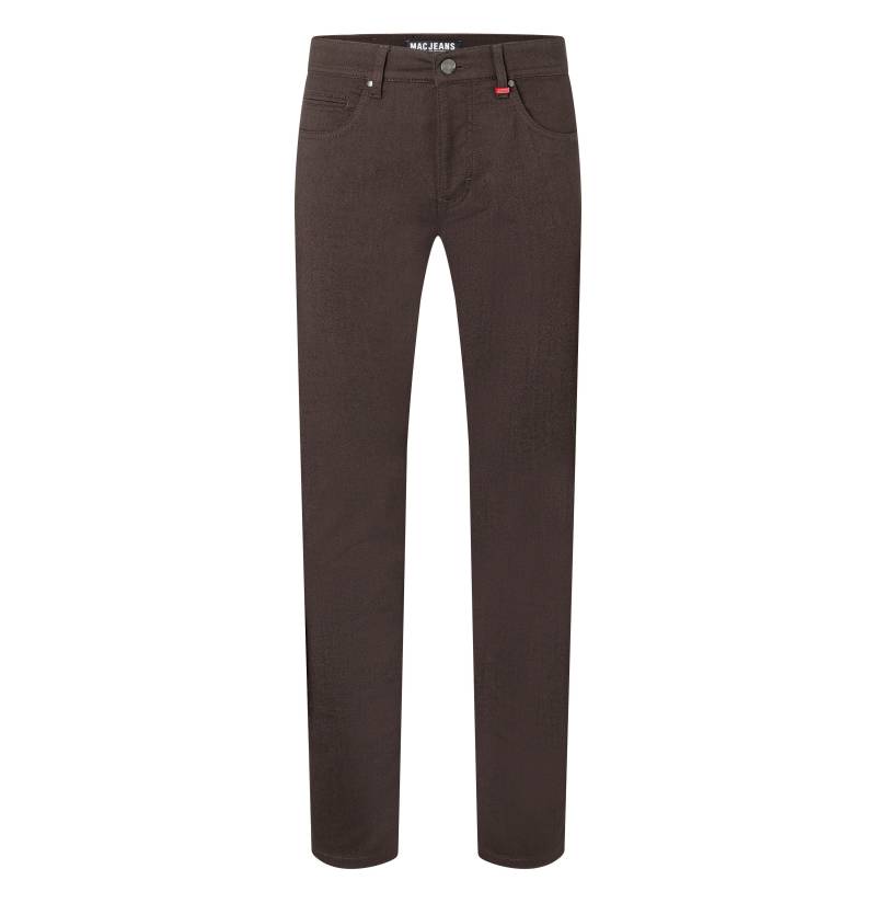 MAC - MAC JEANS - Arne, Structure Flex braun - Gr. - 34/34 von MAC