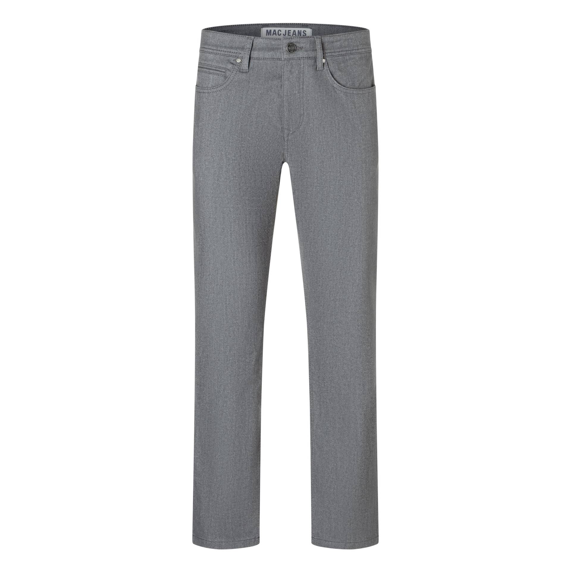 MAC - MAC JEANS - Arne, Structure Flex grau - Gr. - 34/34 von MAC