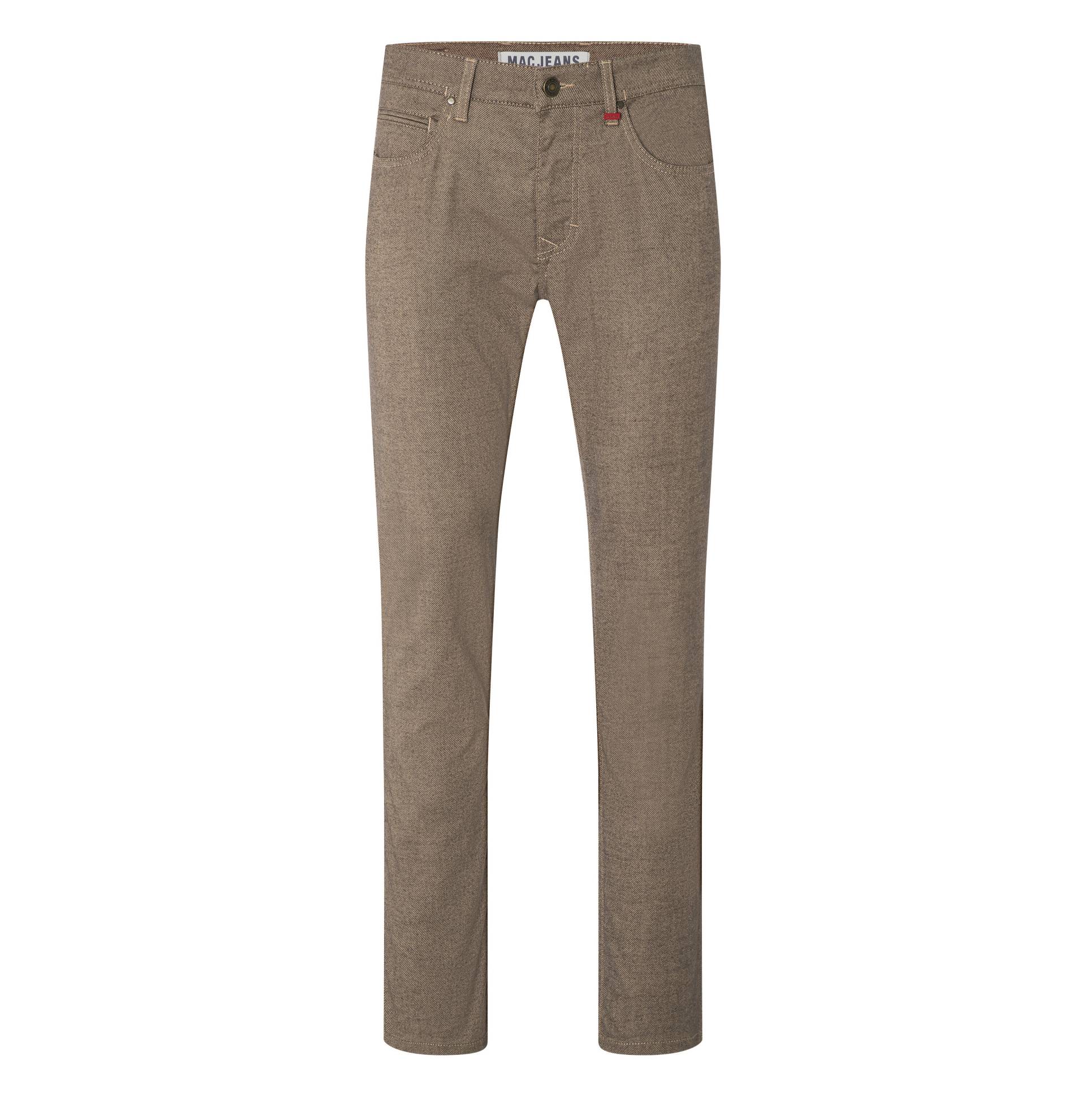 MAC - MAC JEANS - Arne, Tencel Melange Twill braun - Gr. - 40/32 von MAC
