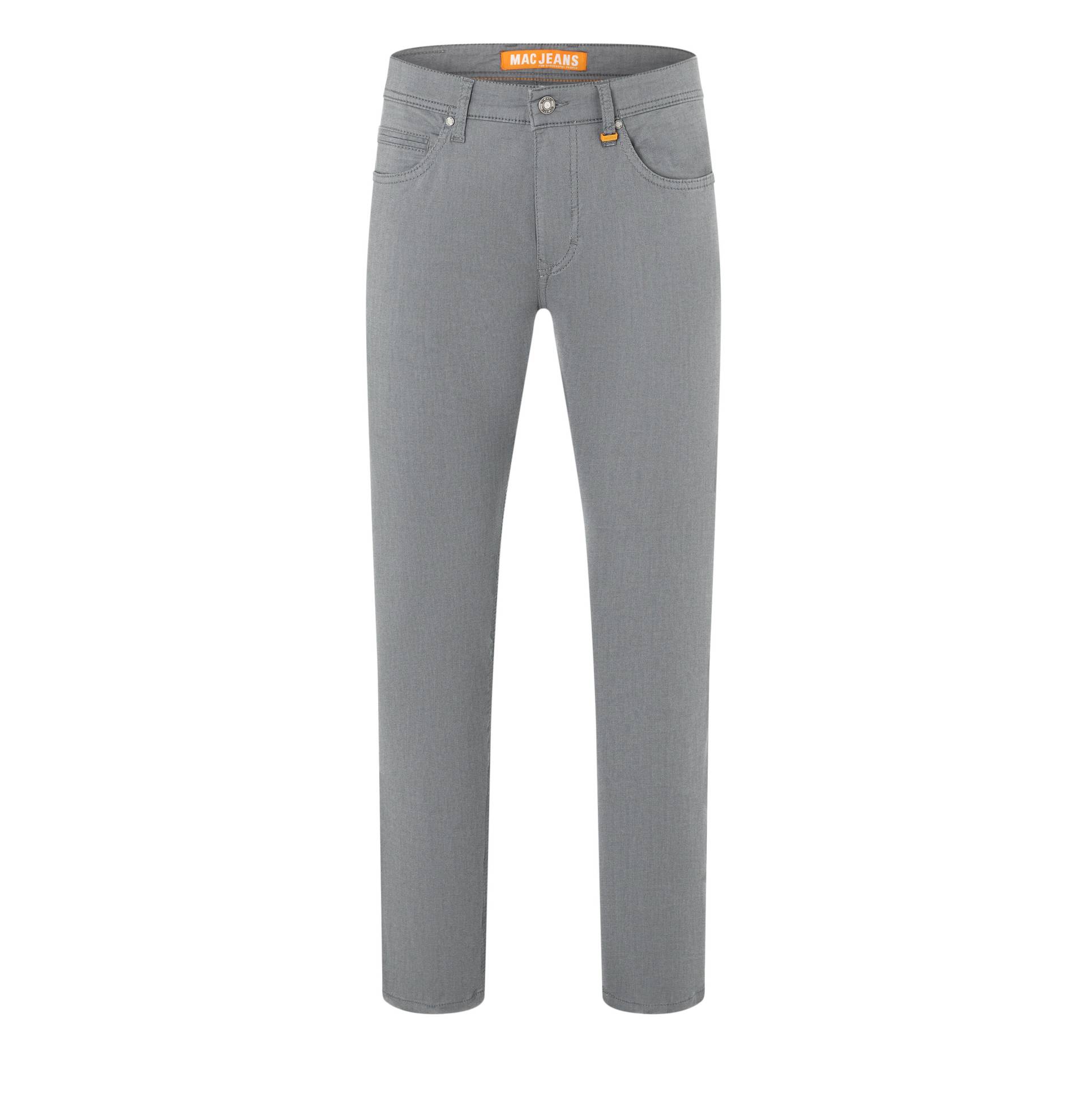 MAC - MAC JEANS - Arne, Yarn Dyed Stretch grau - Gr. - 38/32 von MAC