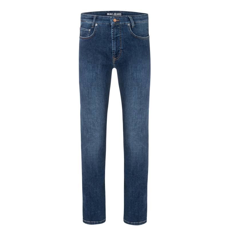MAC - MAC JEANS - Arne Pipe, Authentic Highstretch Denim blau - Gr. - 34/32 von MAC