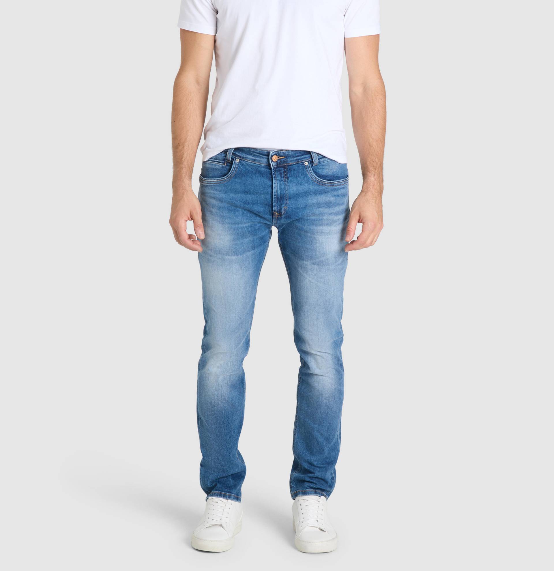 MAC - MAC JEANS - Arne Pipe, Workout DenimFlexx blau - Gr. - 31/30 von MAC