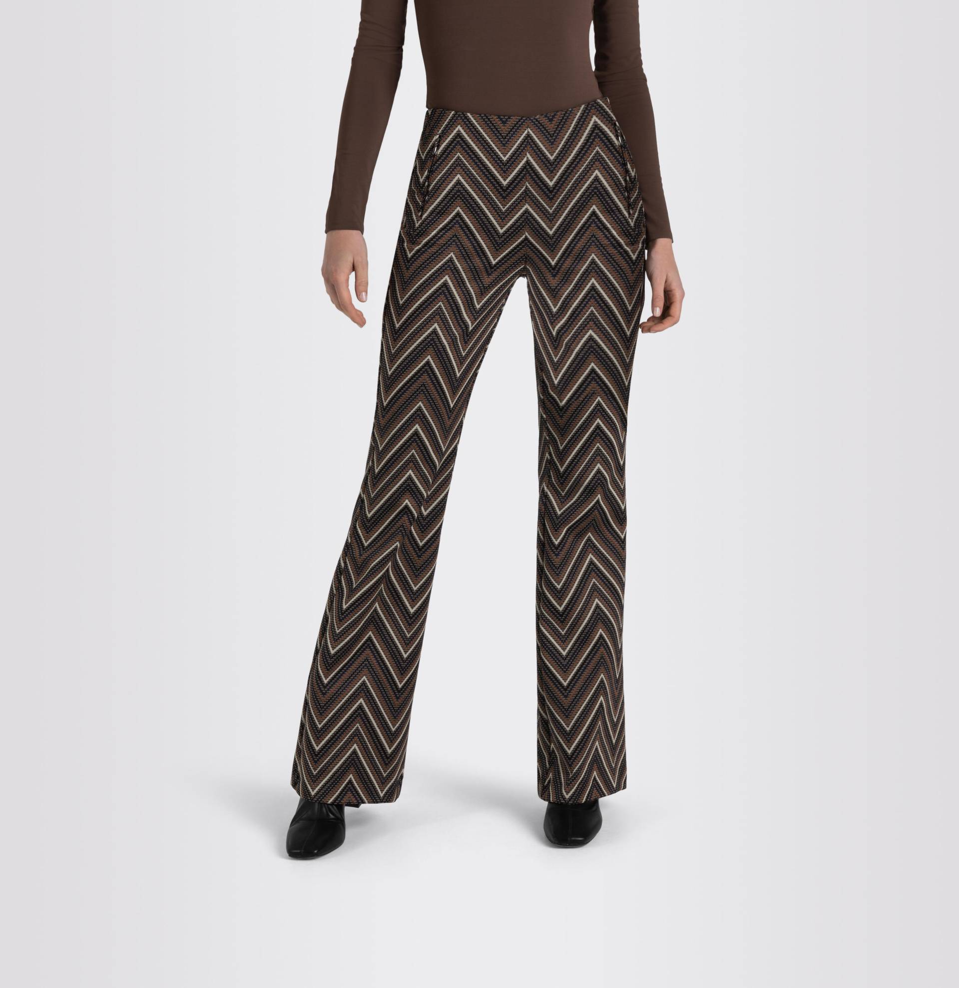 MAC - MAC JEANS - BOOT zip, Stretch ribbon beige - Gr. - 42/32 von MAC