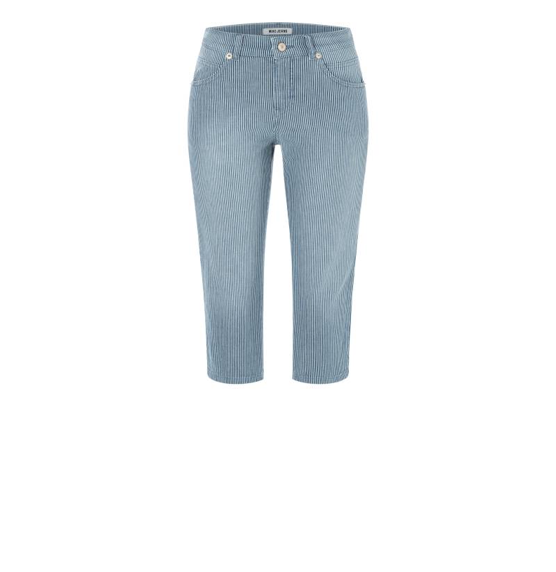 MAC - MAC JEANS - CAPRI, Stripe Denim blau von MAC