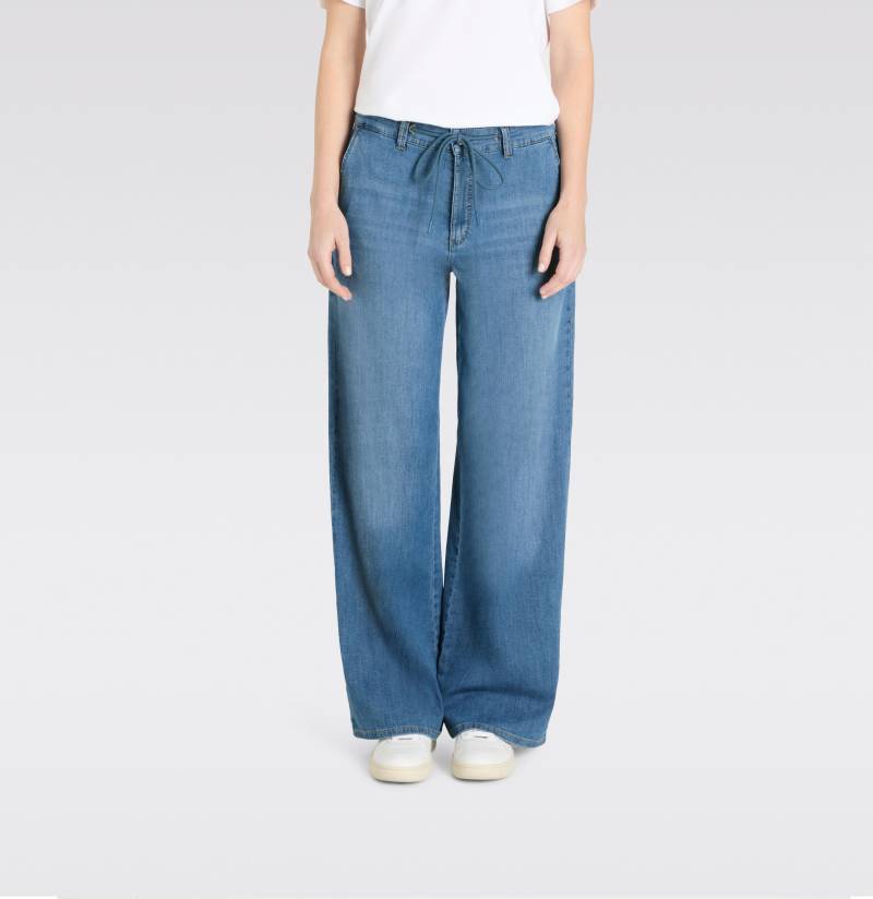 MAC - MAC JEANS - CHARLY CHINO, Super light denim blau - Gr. - 46/32 von MAC