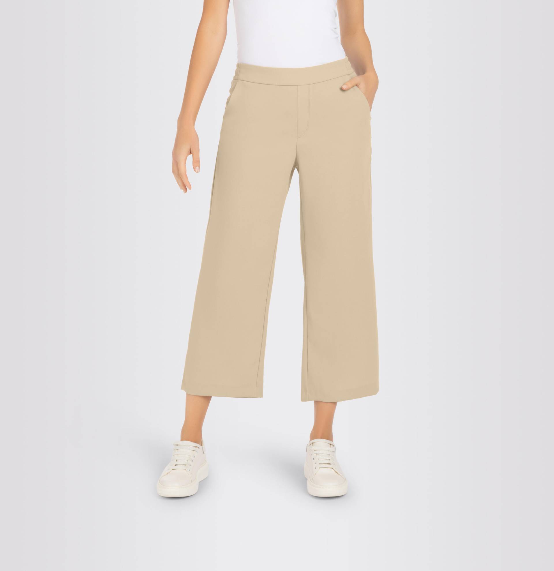 MAC - MAC JEANS - CHIARA, Floating crepe braun von MAC