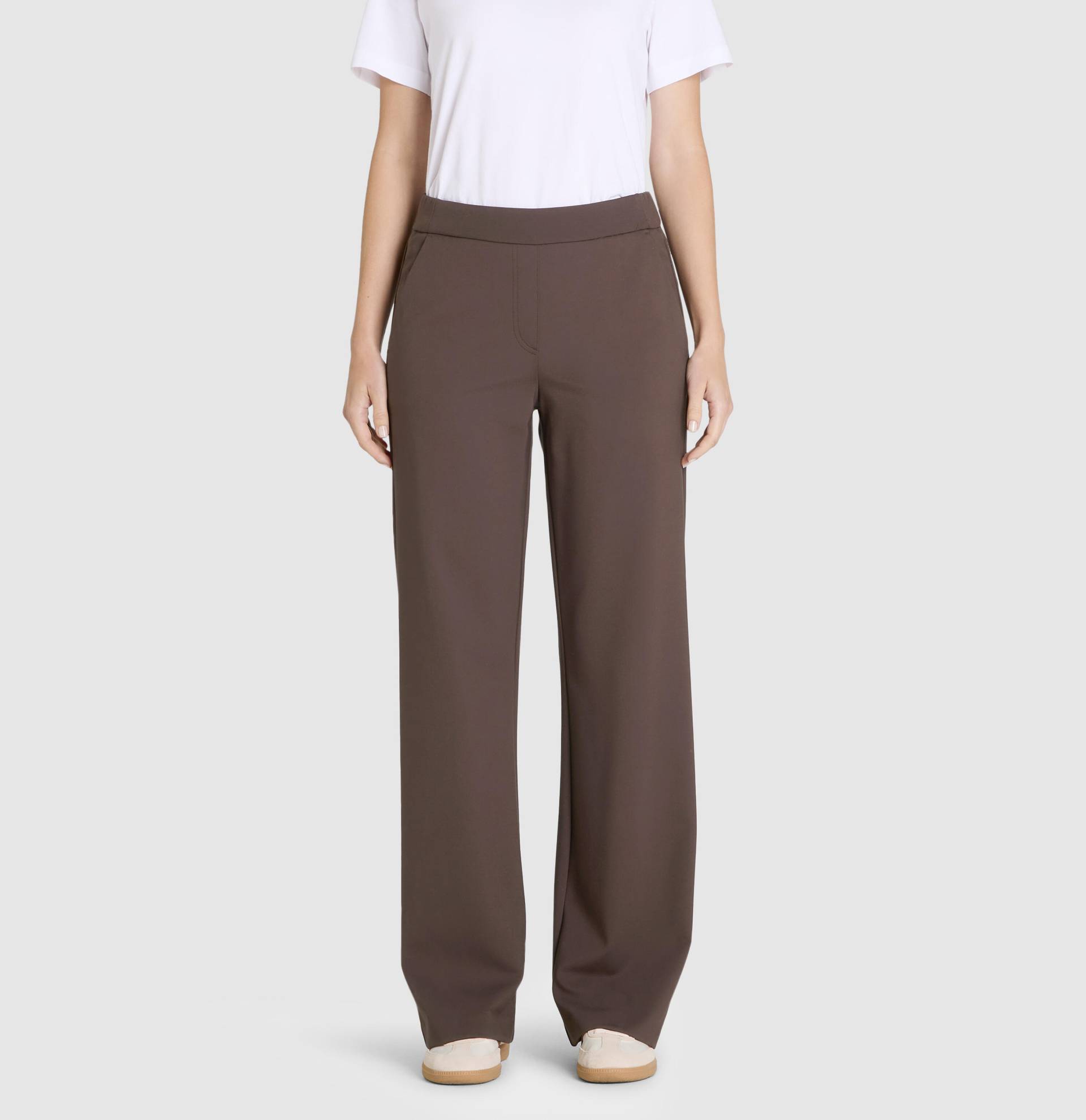 MAC - MAC JEANS - CHIARA, Light Jersey braun - Gr. - 44/32 von MAC