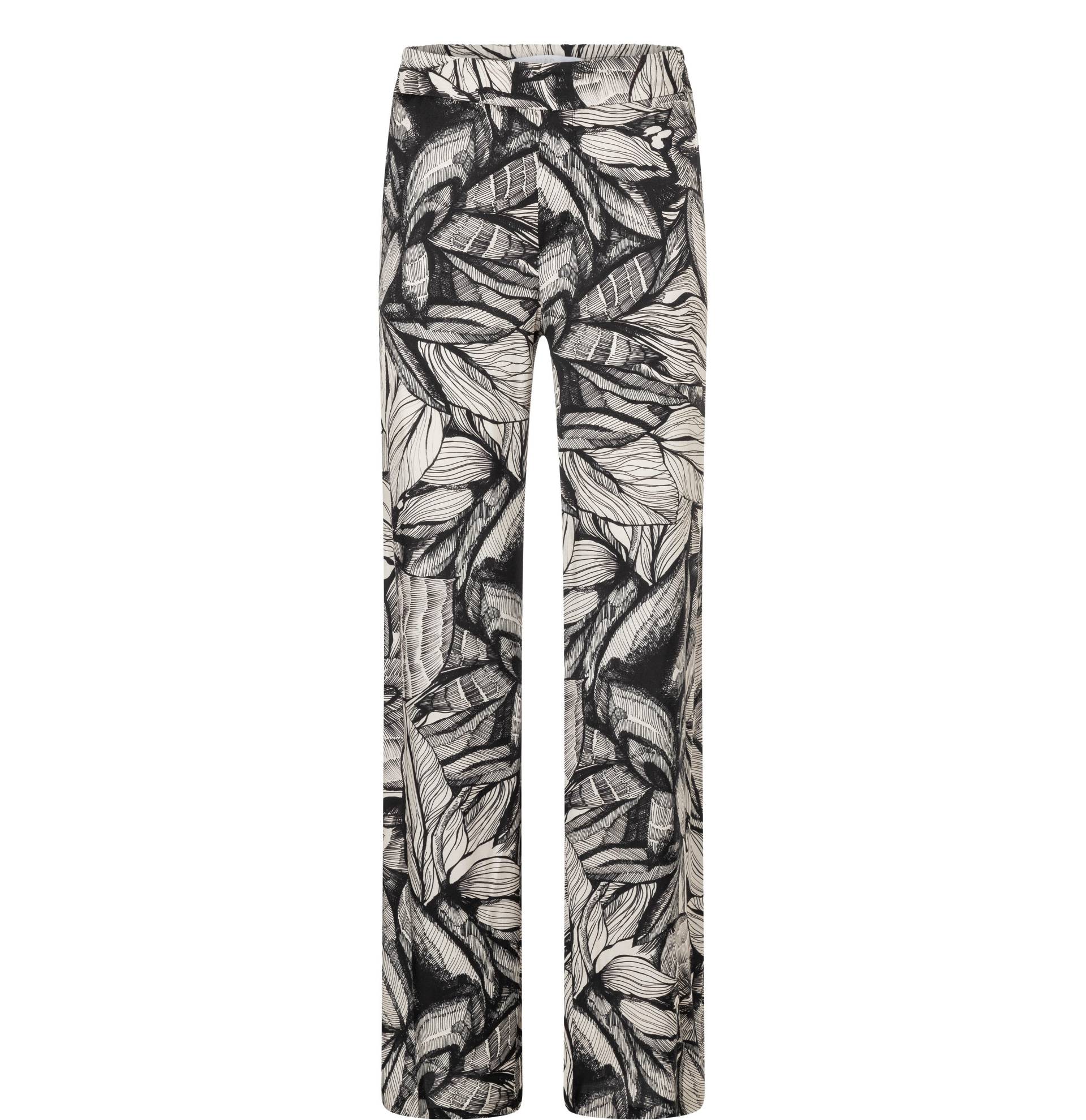 MAC - MAC JEANS - CHIARA, Viscose summer print beige - Gr. - 36/32 von MAC