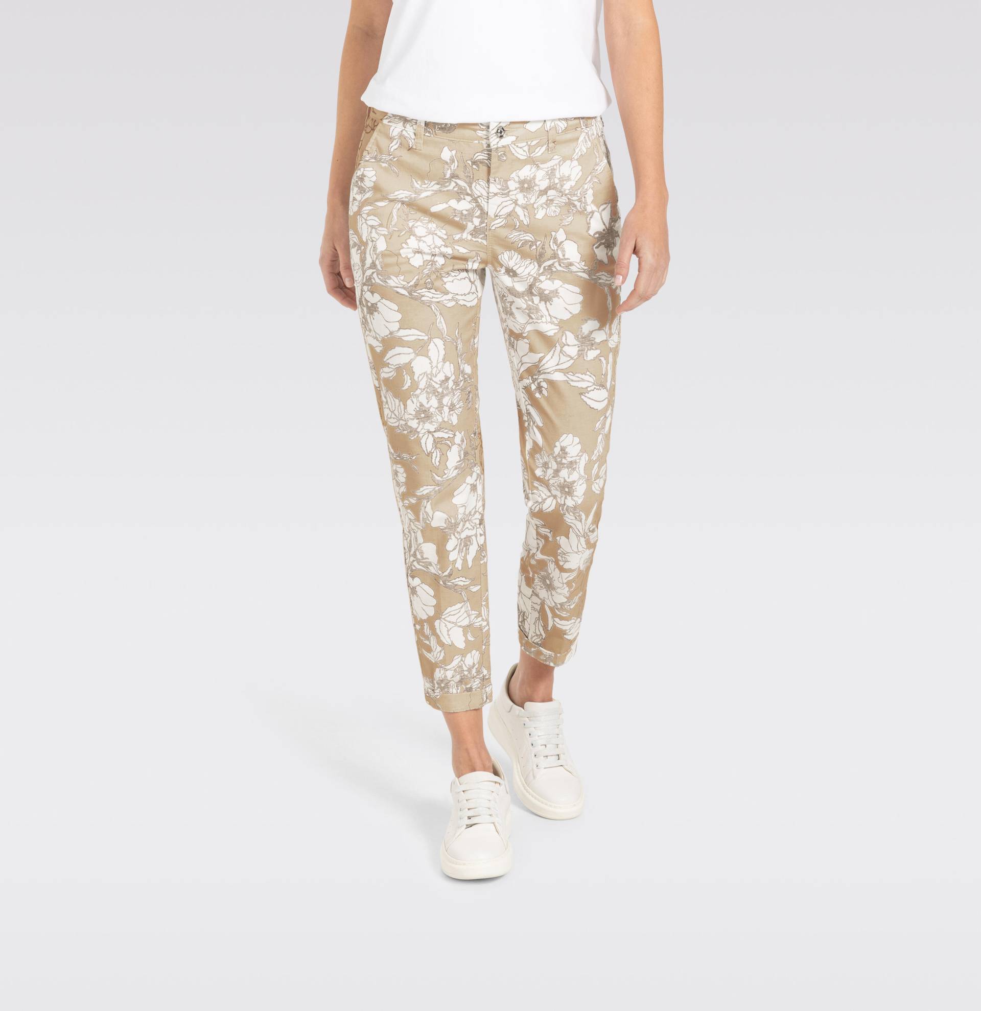 MAC - MAC JEANS - CHINO, Authentic stretch gabardine beige - Gr. - 38/OL von MAC