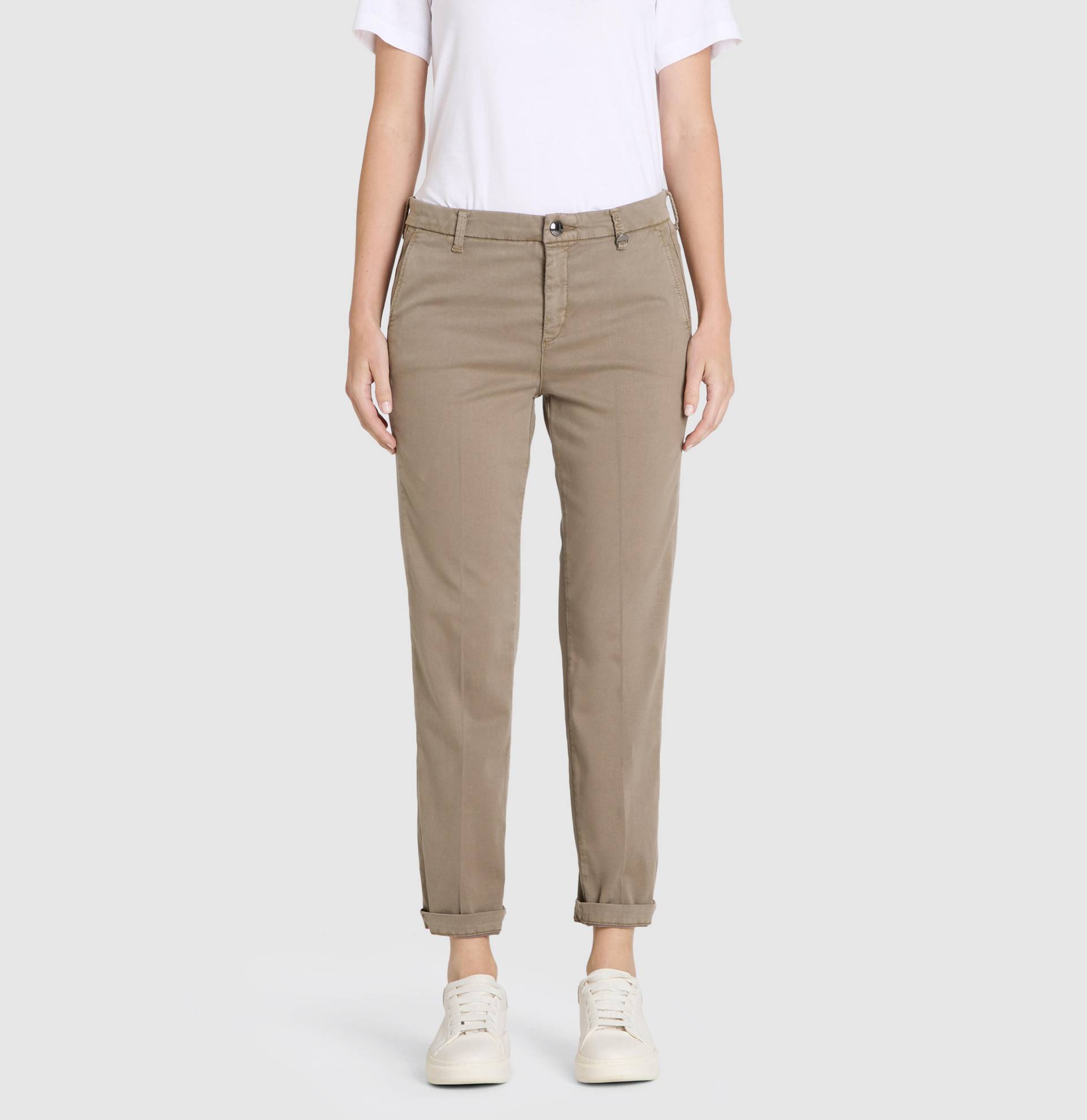 MAC - MAC JEANS - CHINO, Premium winter cotton grün - Gr. - 42/OL von MAC