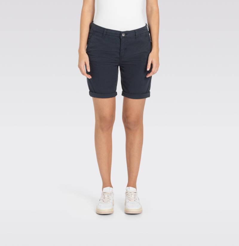 MAC - MAC JEANS - CHINO SHORTS, Fade out gabardine light blau von MAC
