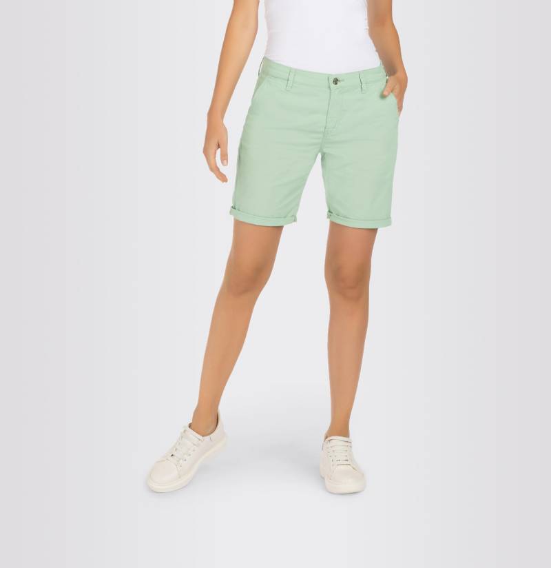 MAC - MAC JEANS - CHINO SHORTS, Fade out gabardine light grün von MAC
