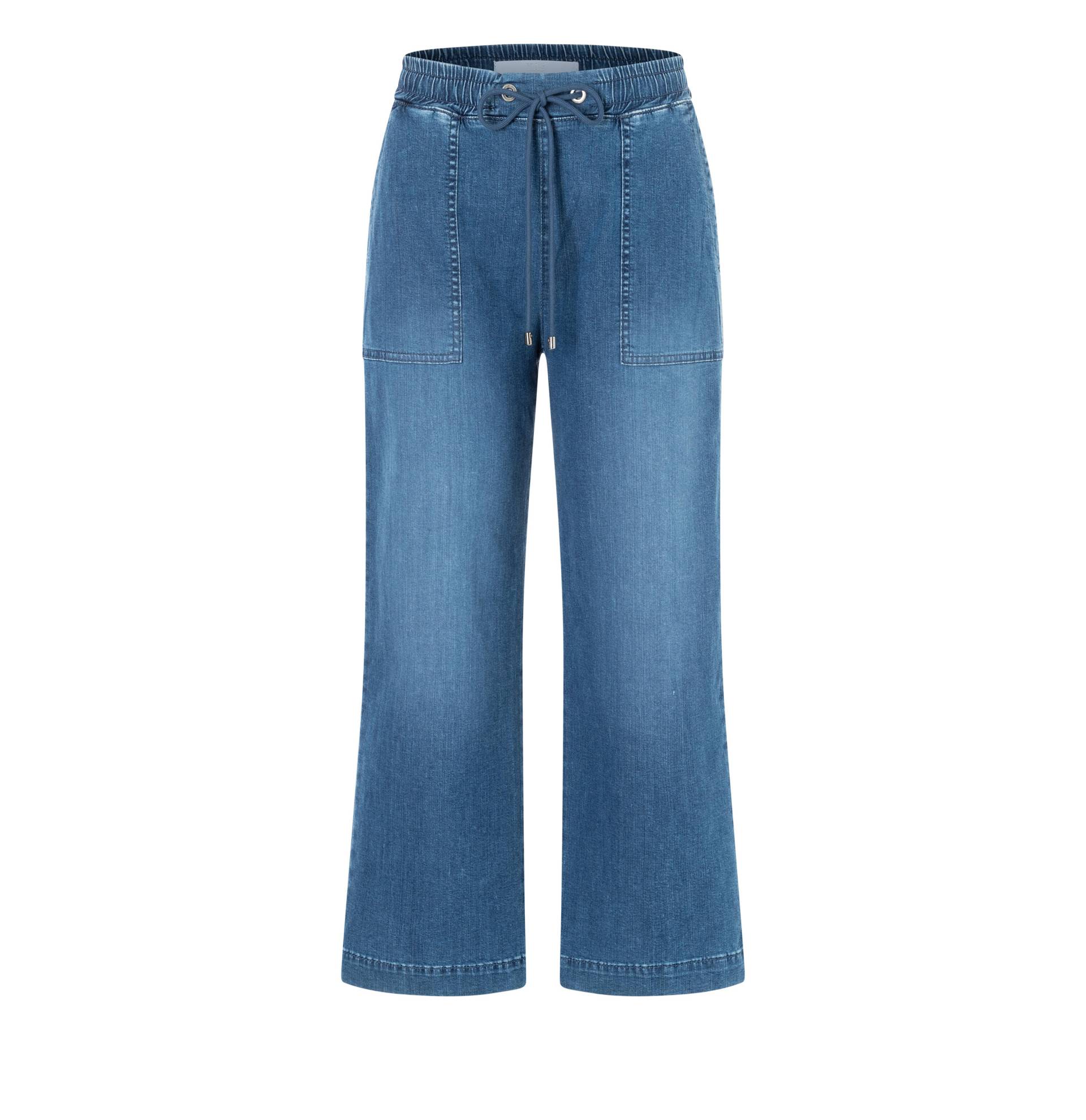 MAC - MAC JEANS - CULOTTE, Super soft summer denim blau - Gr. - 44/OL von MAC