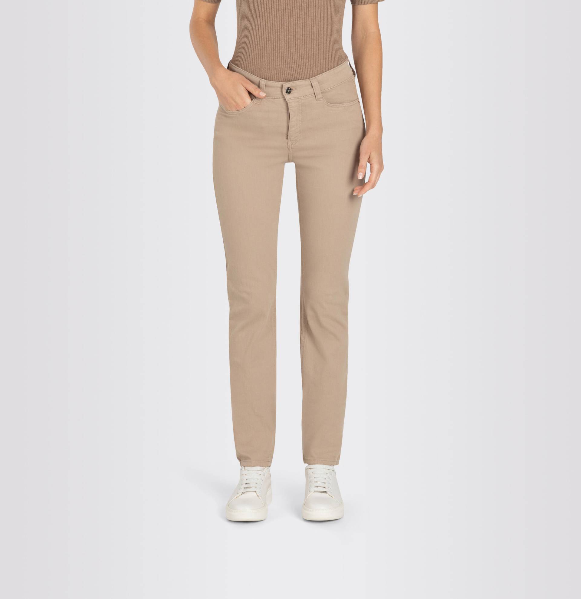 MAC - MAC JEANS - DREAM, Dream denim braun - Gr. - 46/28 von MAC