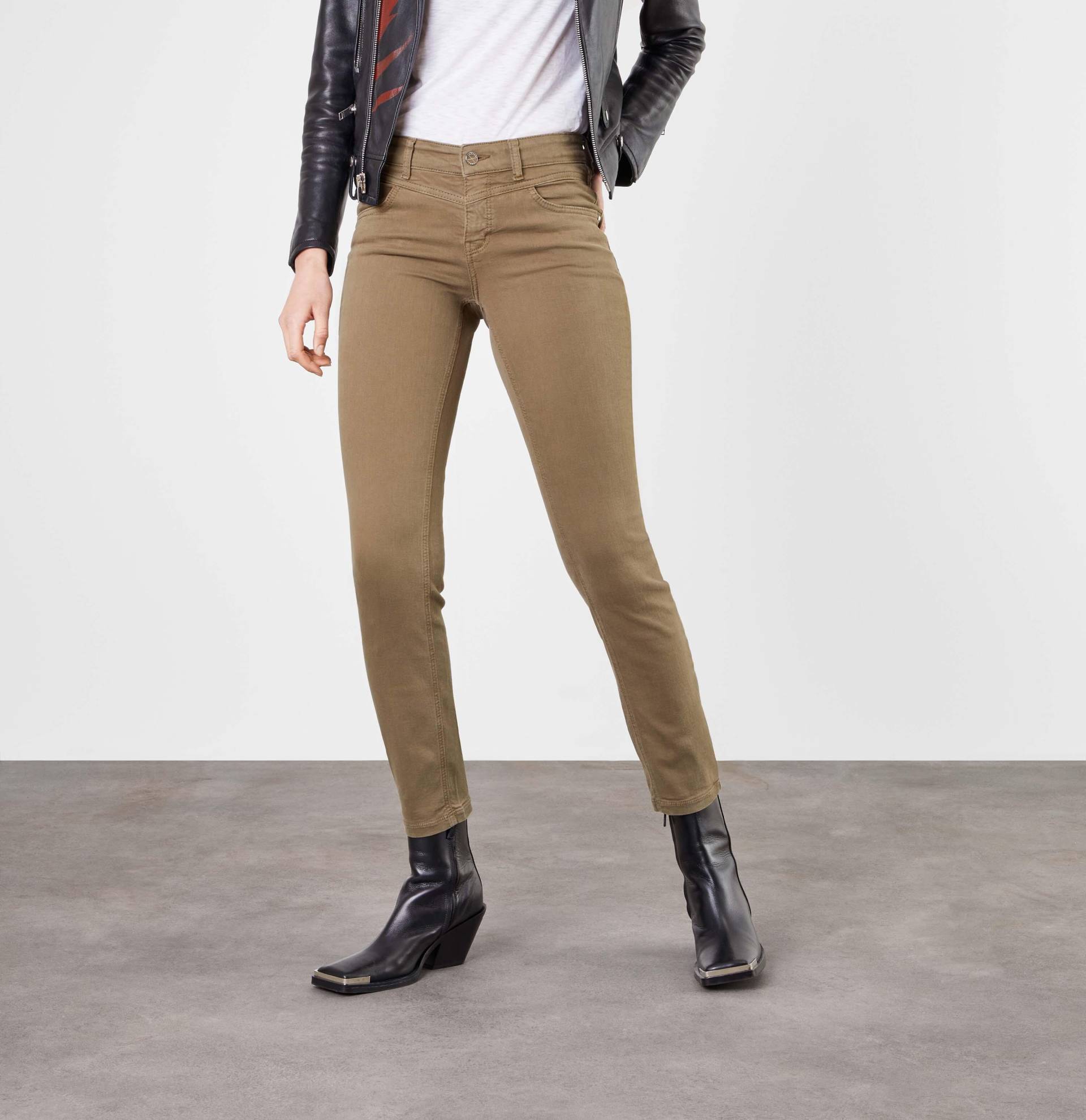 MAC - MAC JEANS - DREAM SLIM , Dream denim grün - Gr. - 44/30 von MAC