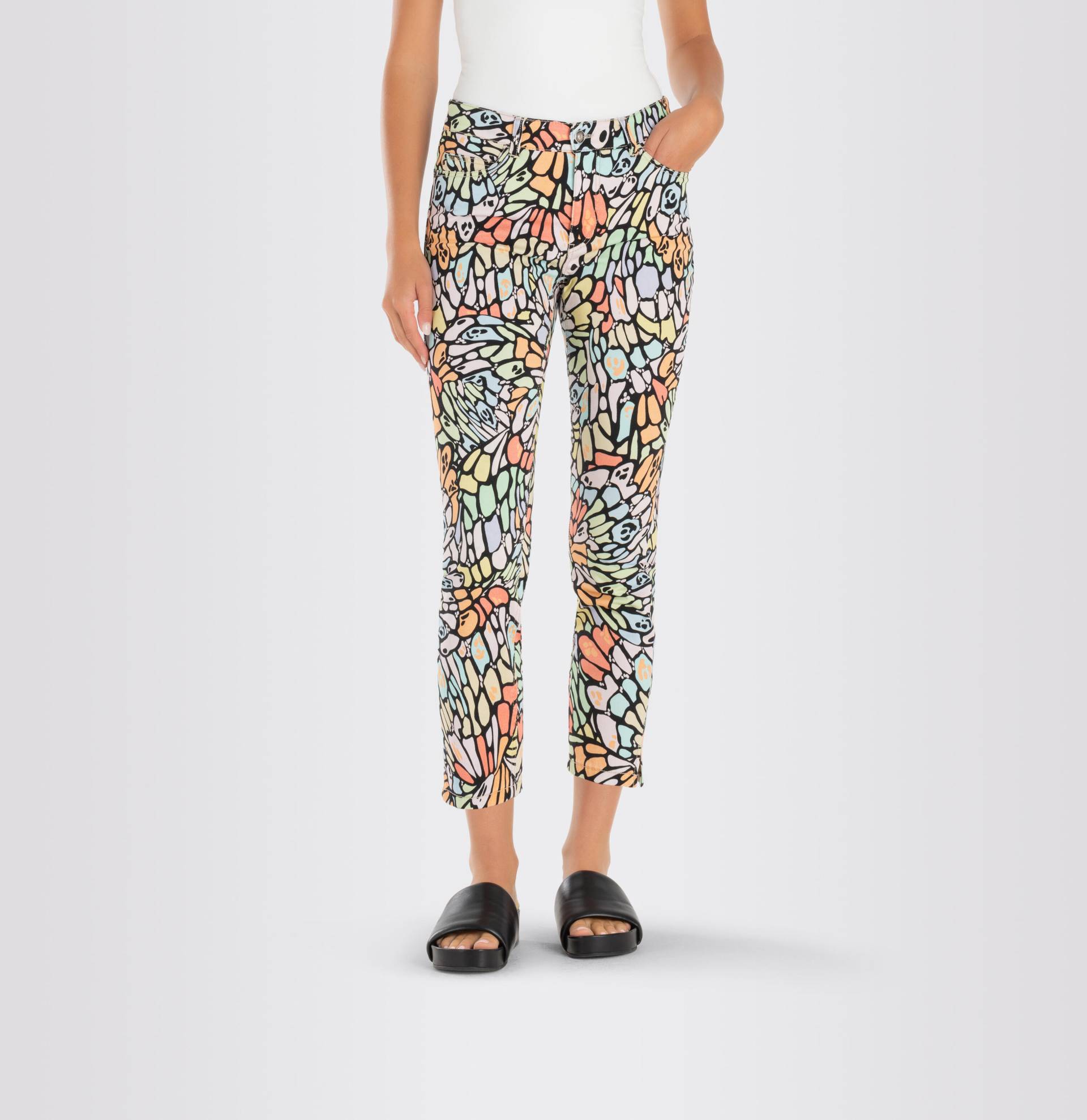 MAC - MAC JEANS - DREAM SUMMER cotton, Dream cotton gelb - Gr. - 44/28 von MAC