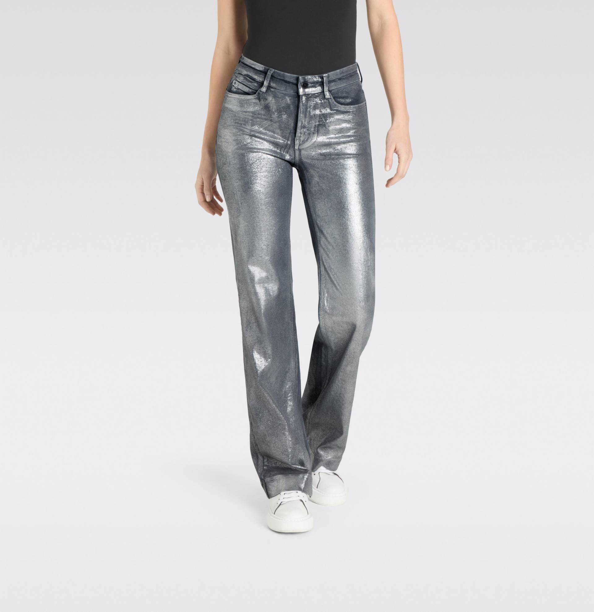 MAC - MAC JEANS - DREAM WIDE, Authentic mega flex grau - Gr. - 40/32 von MAC