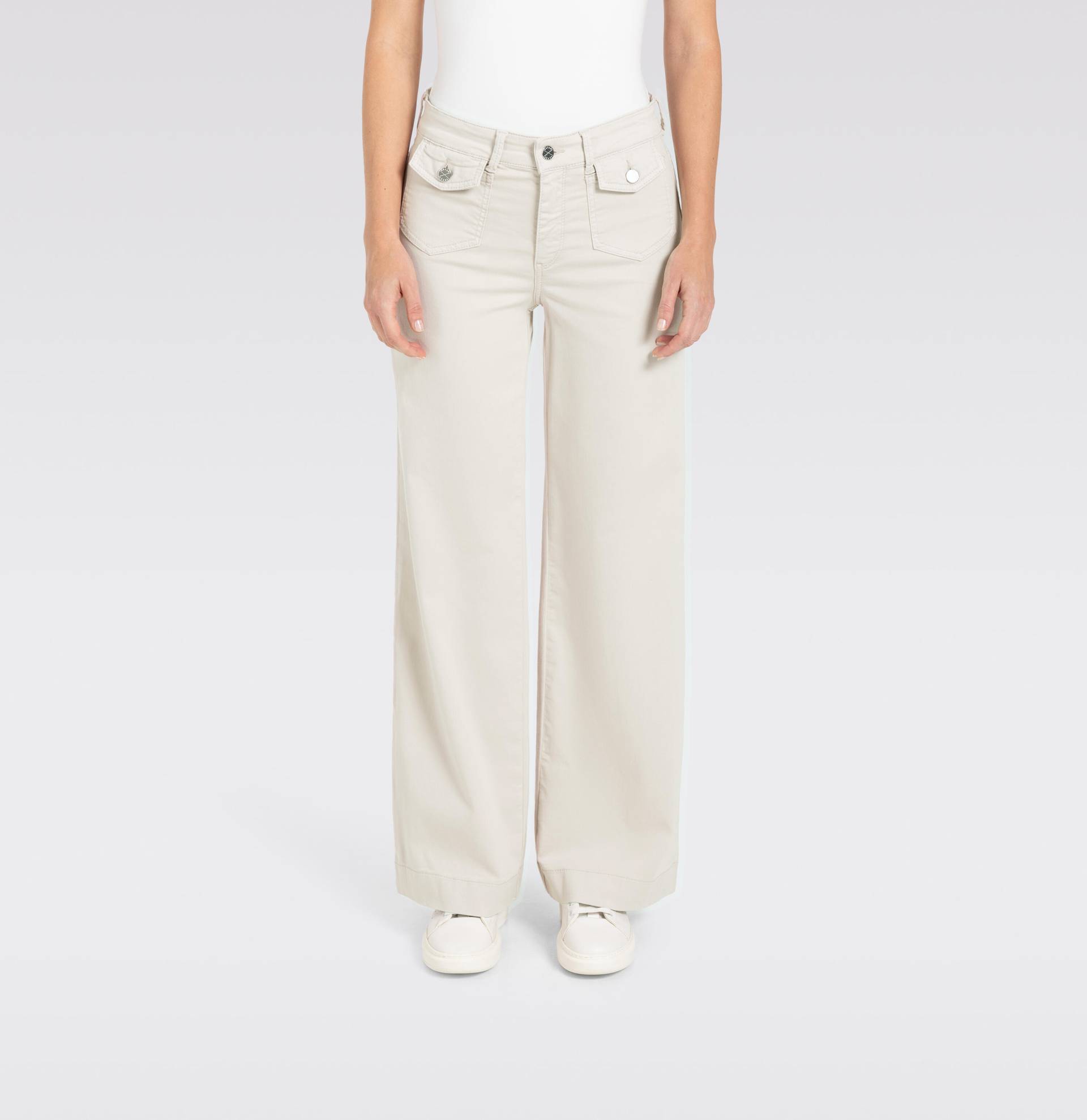 MAC - MAC JEANS - DREAM WIDE, Dream cotton beige - Gr. - 42/30 von MAC