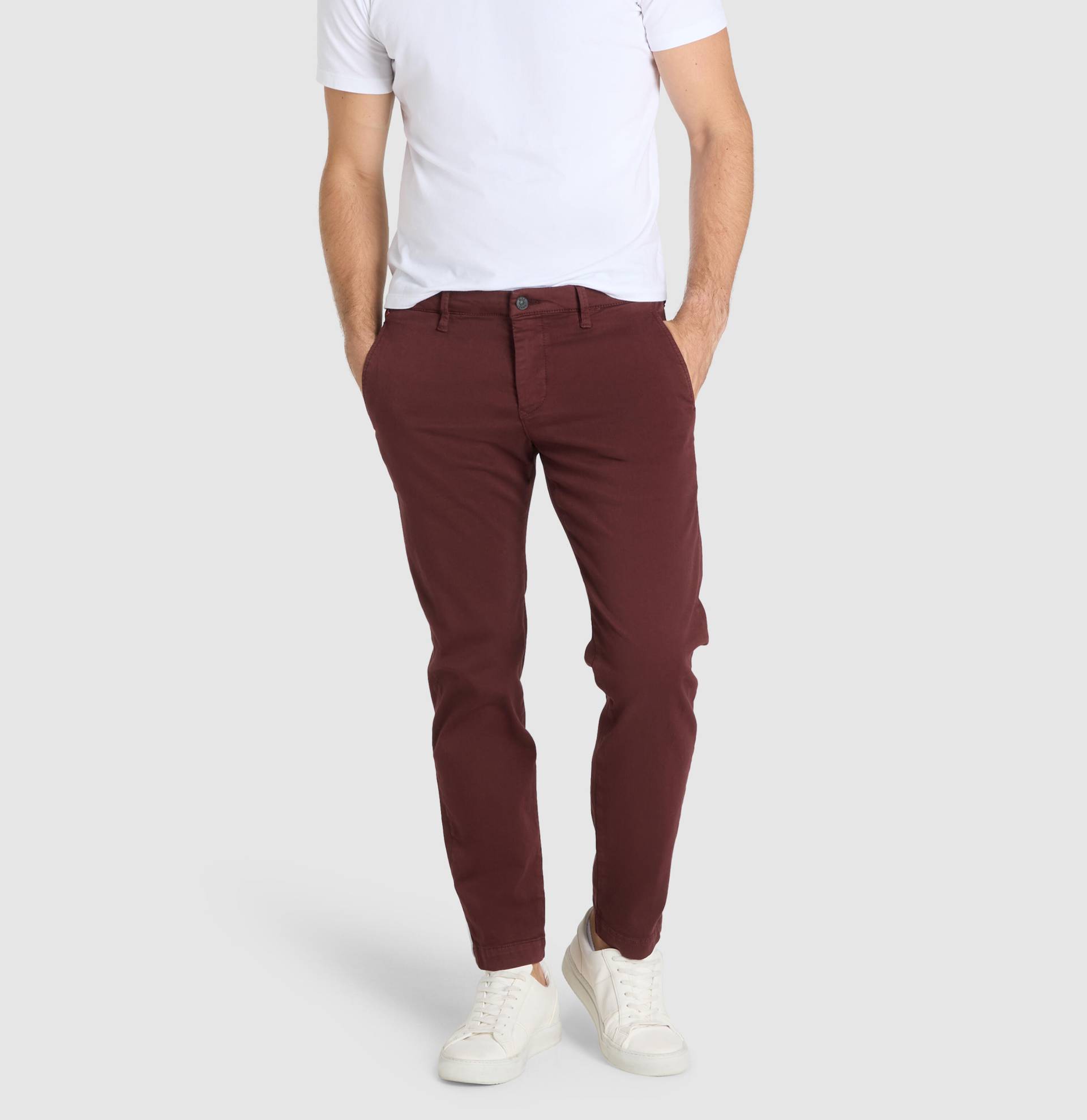 MAC - MAC JEANS - Driver Pants, MacFlexx rot - Gr. - 35/34 von MAC