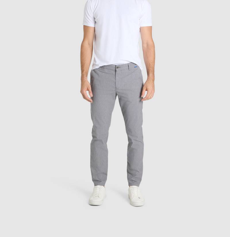 MAC - MAC JEANS - Griffin, Summer Micro Structure grau - Gr. - 32/32 von MAC