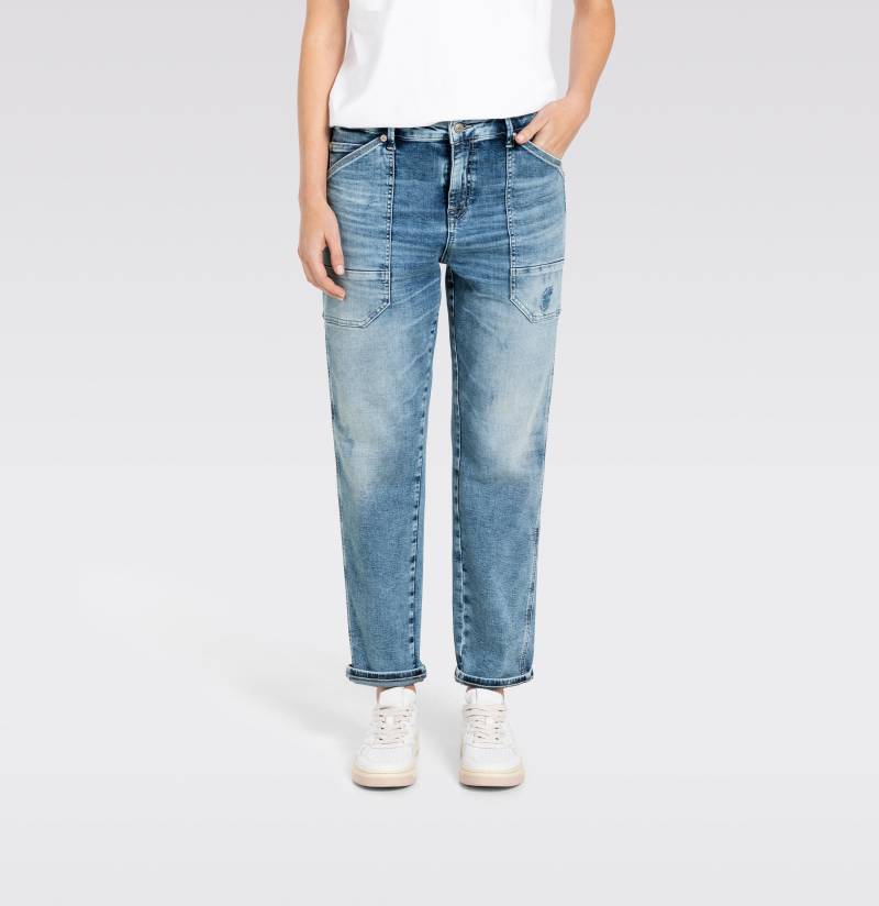 MAC - MAC JEANS - IOWA, Auth. comfort vintage denim blau - Gr. - 38 von MAC