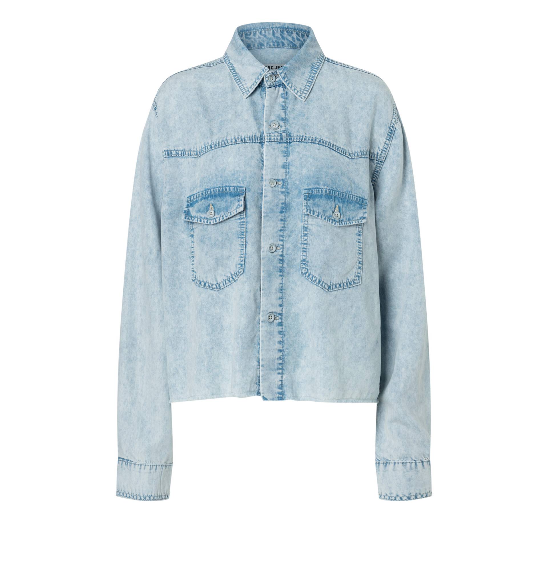 MAC - MAC JEANS - JACKET, Fluid tencel blau - Gr. - L/OL von MAC