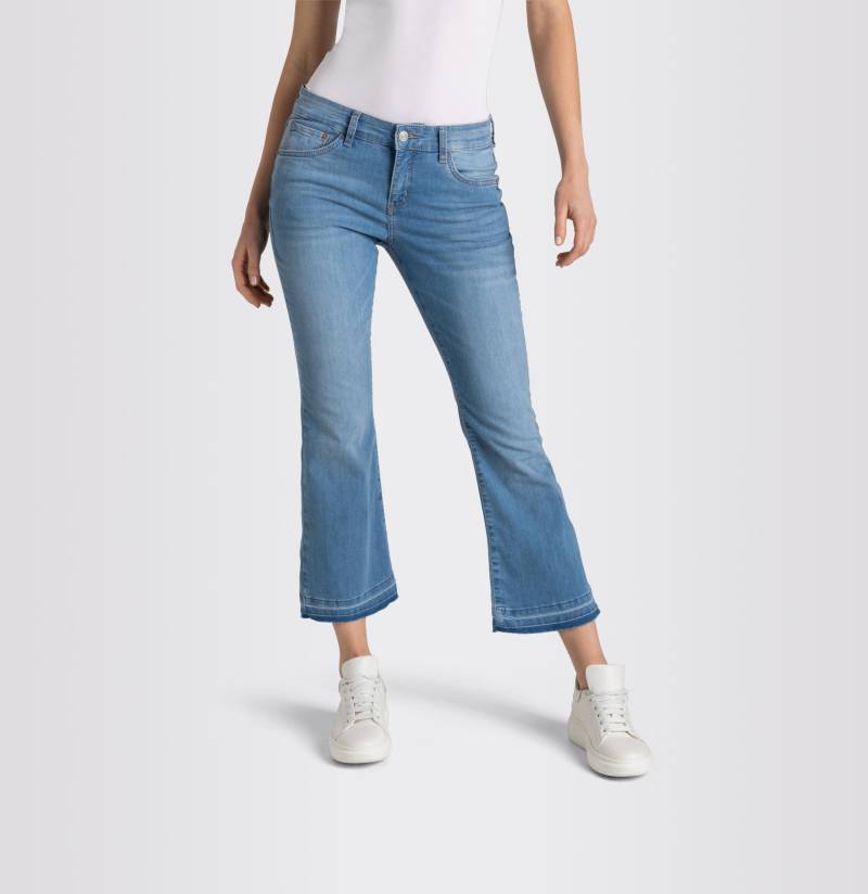 MAC - MAC JEANS - KICK open hem, Light weight denim blau von MAC