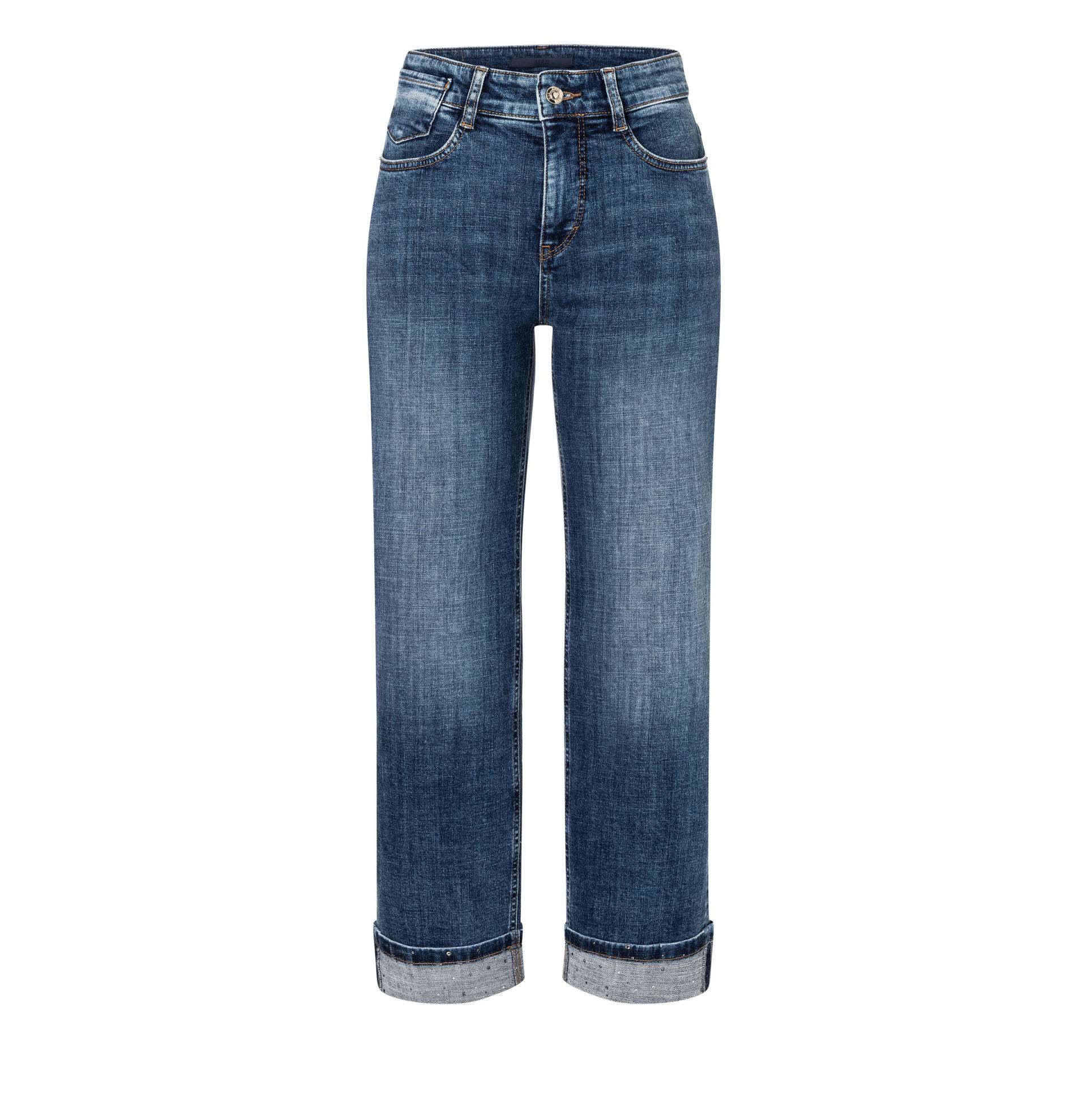 MAC - MAC JEANS - LAURA, Cross authentic Denim blau - Gr. - 38/OL von MAC