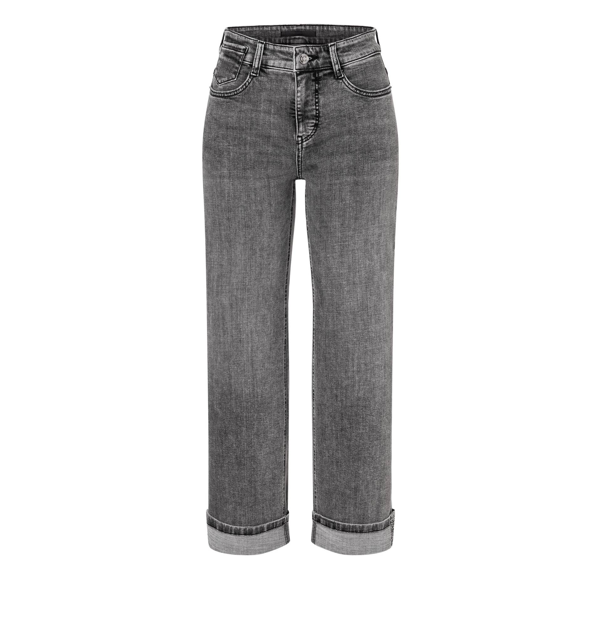 MAC - MAC JEANS - LAURA, Cross authentic Denim grau - Gr. - 38/OL von MAC