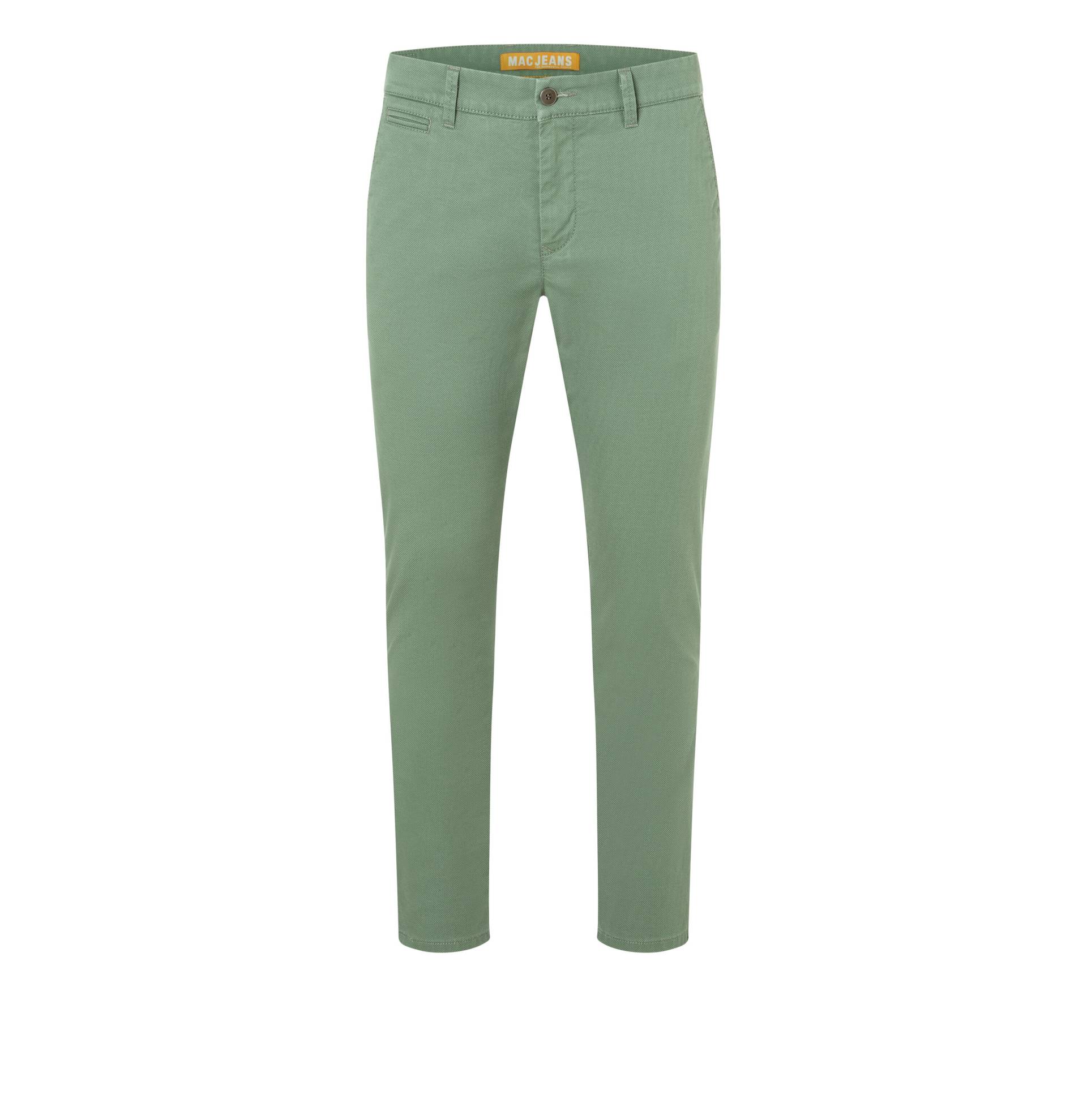 MAC - MAC JEANS - Lennox, Printed Canvas grün - Gr. - 34/34 von MAC