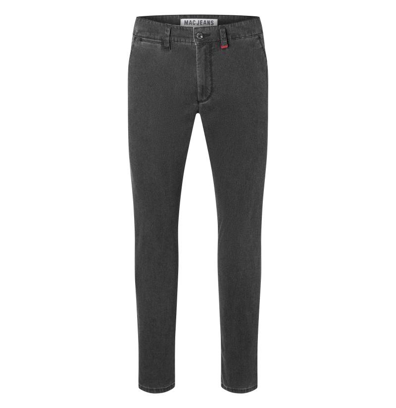MAC - MAC JEANS - Lennox, Printed Flexgabardine schwarz - Gr. - 38/32 von MAC
