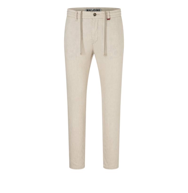 MAC - MAC JEANS - Lennox Sport, Linen Stretch beige - Gr. - 40/34 von MAC