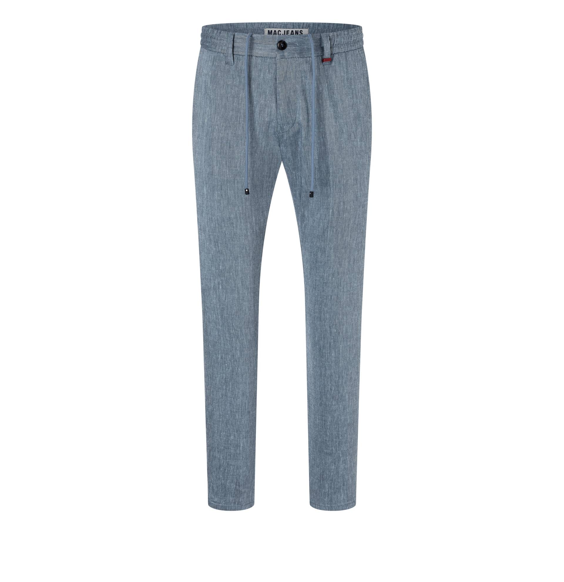 MAC - MAC JEANS - Lennox Sport, Linen Stretch blau - Gr. - 40/34 von MAC